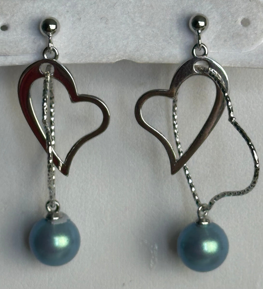 Double Heart Earrings