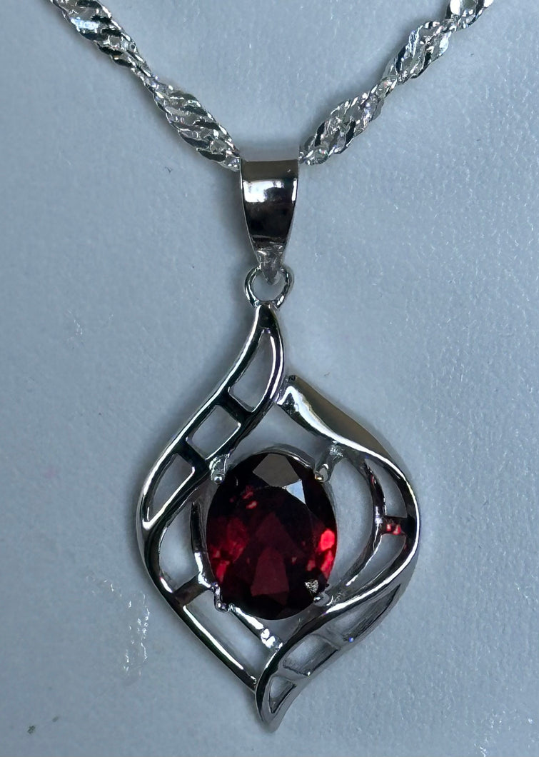 Lois Gemstone Pendant